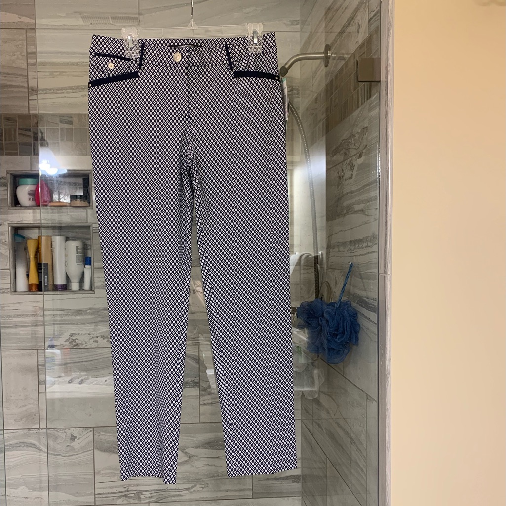 Printed Work Pants